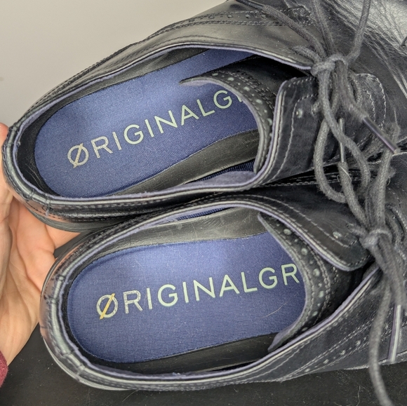 Cole Haan OriginalGrand Wingtip Oxford Black Leather Men\'s 12M C27984 main image 8